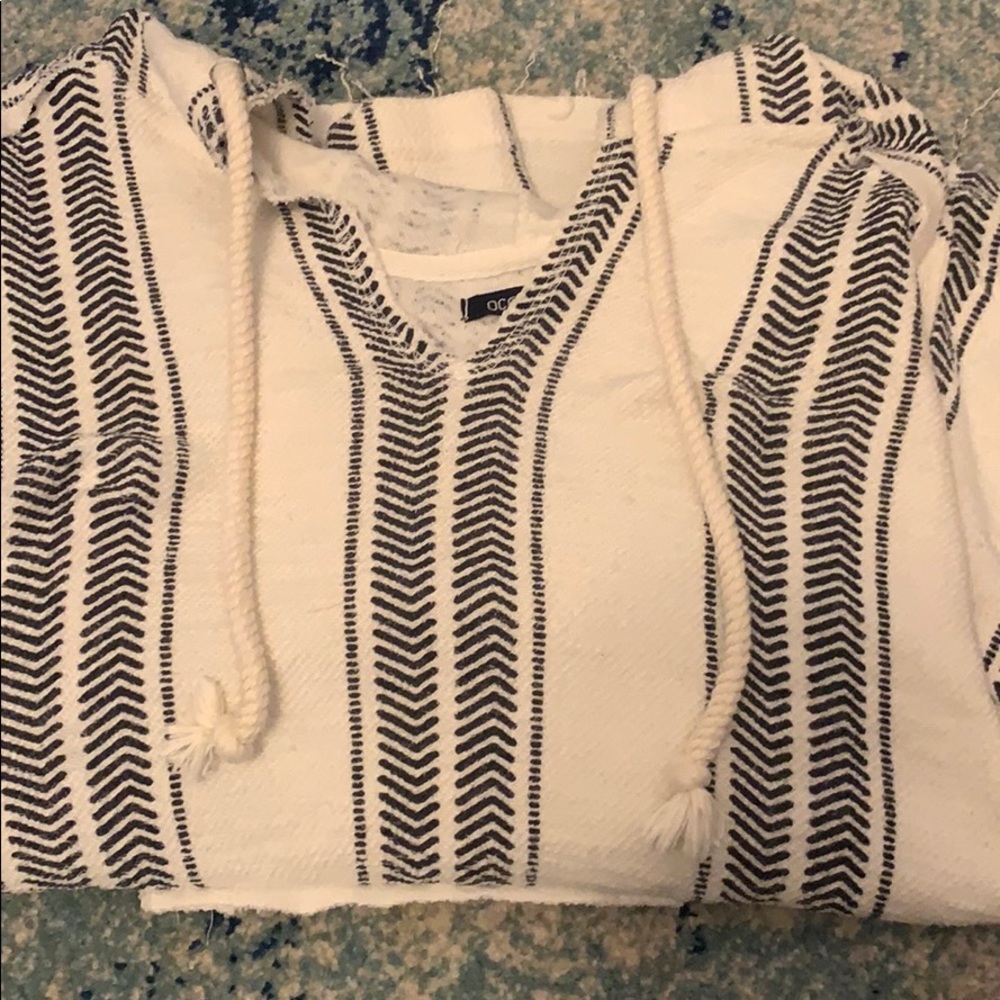 Beach hooded sweatshirt